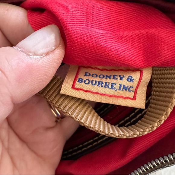 Dooney & Bourke Black Signature Monogram Hobo Shoulder Bag - Picture 14 of 16